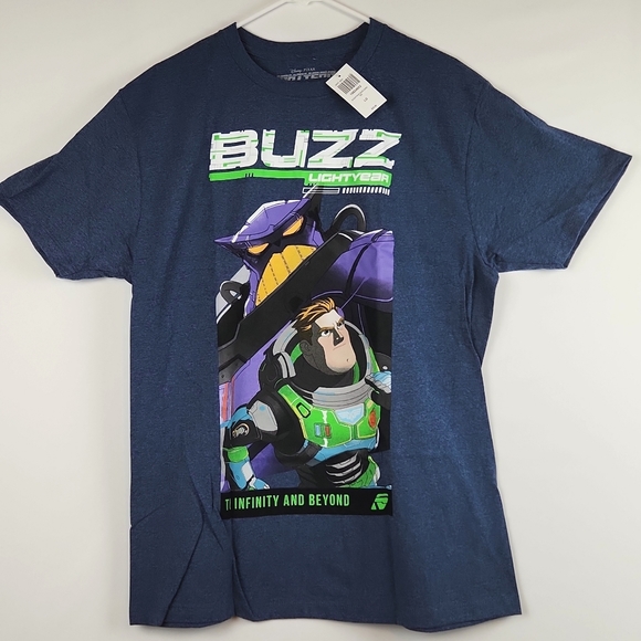 Hot Topic Shirts Disney Pixar Lightyear Buzz Zurg Large Tshirt